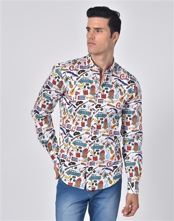 Austere Luxury The Cuban Print Shirt