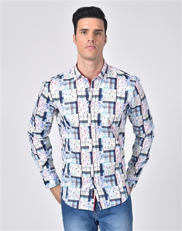 Luxury Sport Shirt - Multicolored Fashion Shirt