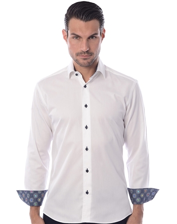 White Casual Sport Shirt