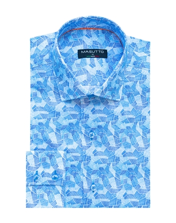 Masutto Long Sleeve Button Down Shirt PHILL-55