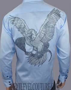 Showstopper- Eagle vs.s snake Dress Shirt