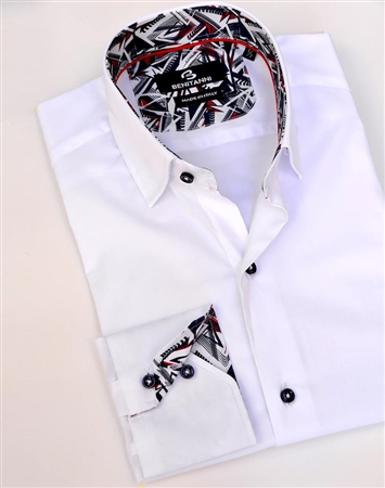 Elegant White Dress Shirt