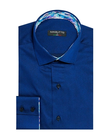 Masutto Long Sleeve Button Down Shirt YORK-92