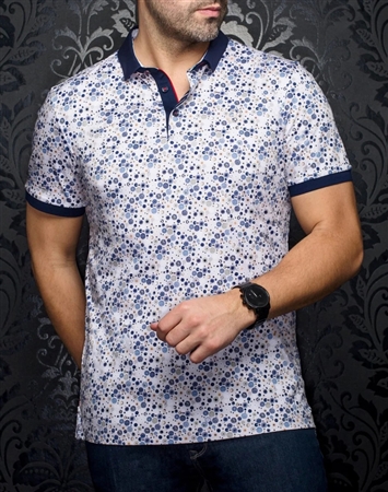 Au Noir Polo Adonis Stone