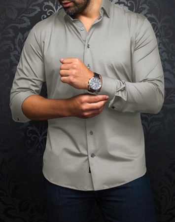 Au Noir Shirt Alexander Grey