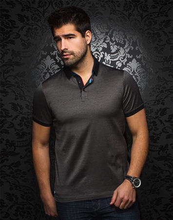 Sporty Black Polo