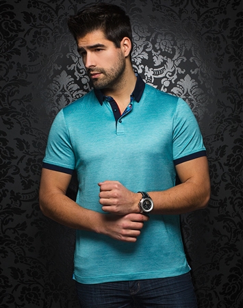 Shop Men Designer Polo - Andrew Green