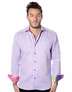 lilac line casual shirt