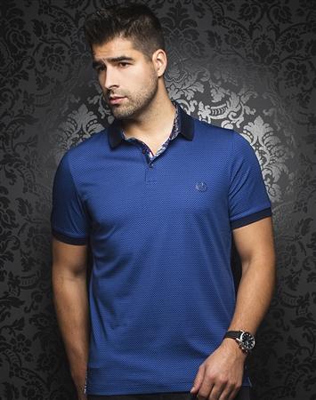 Luxury Sport Polo -  Barkley Navy