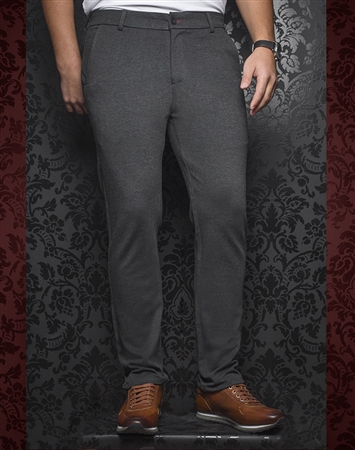 Fashionable Gray Pants - Baretta Charcoal