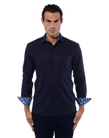 Splendid Navy Dress Shirt