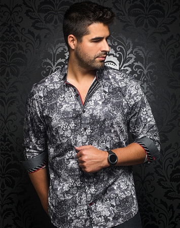 Au Noir Dress Shirt | Branson Black