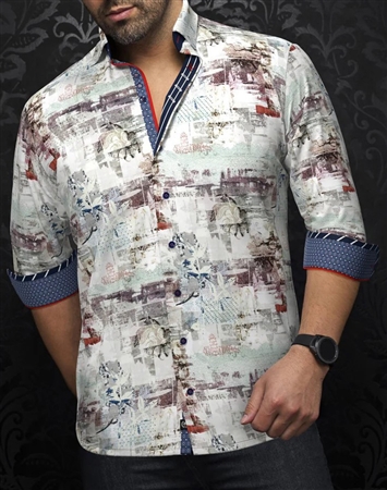 Au Noir Shirt BRICE, White