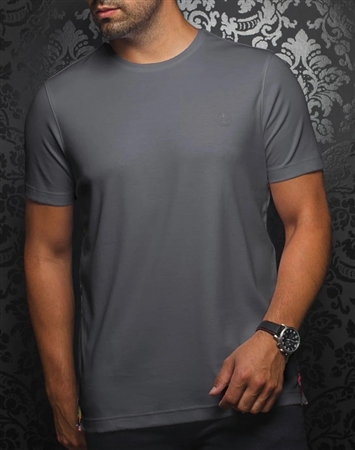 Au Noir T-Shirt Michael C Med Grey
