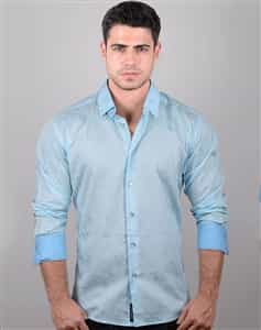 Aqua Luxury Dress Shirt