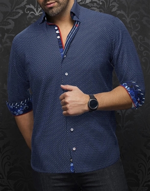 Au Noir Shirt Cestero Navy