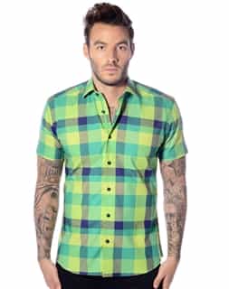 Light Gree Short Sleeve Shirt