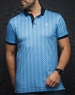 Men fashion polo shirt | light blue