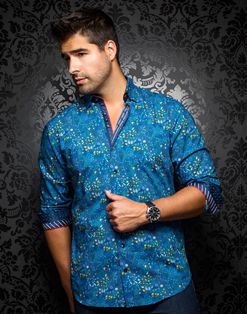 Men's Luxury Sport Shirt - Cove Teal