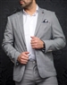 Au Noir Blazer Craig Med Grey