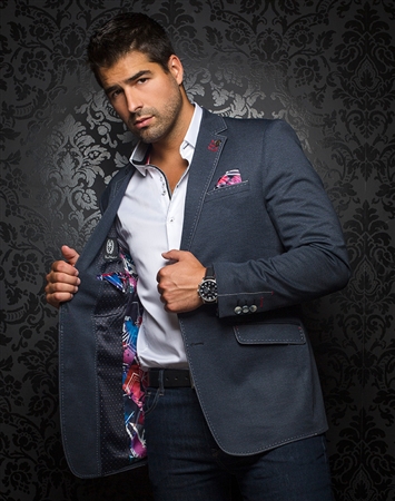 Luxury Men's Blazer - Cruise Navy