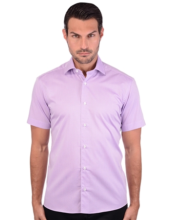 Fiery Lilac Men’s Dress Shirt