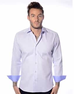 white linen dress shirt