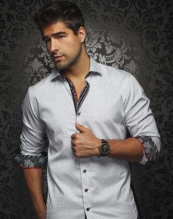 Luxury Shirt: Men White Dress Shirt