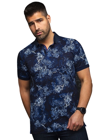 Men fashion polo | navy