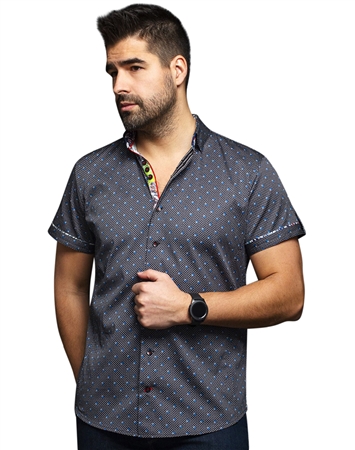 Men fashion polo | black