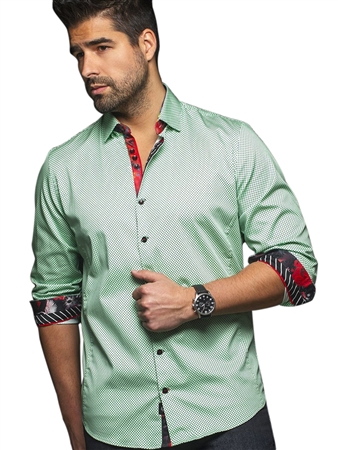 Au Noir Dress Shirt | Dion Mint