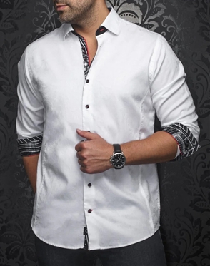 Au Noir Shirt DOMINION, White