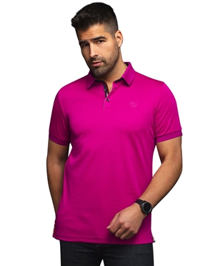 Men fashion polo  | fuchsia