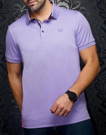 Au Noir Polo Eagle Lavender