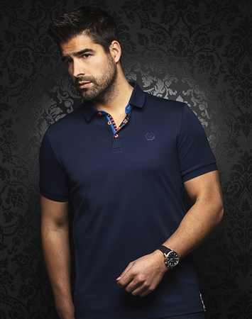 Au Noir Polo | Eagle Navy