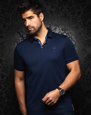 Au Noir Polo | Eagle Navy