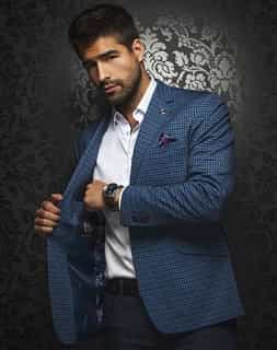 Shop Men : Men's  Luxury Navy Sport Coat