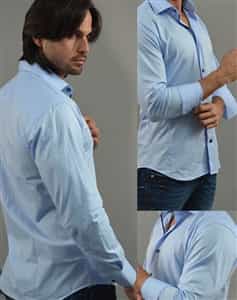 Via Uomo Faenza Light Blue