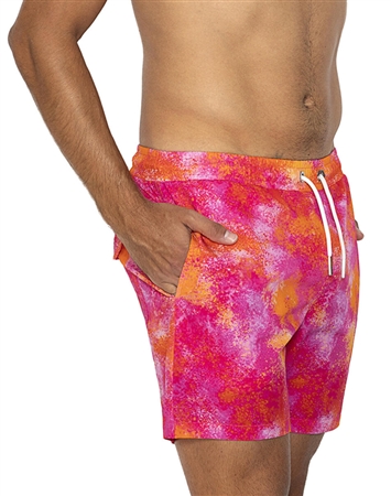 Bertigo Swim Trunks Flamingo-52SW