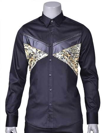 Luxury Sport Shirt - Nico Black