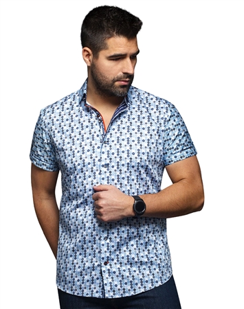 Men fashion shirt  | light blue