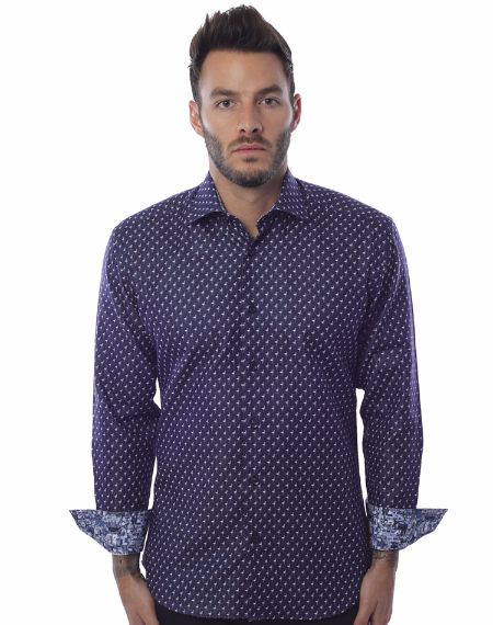 Luxury Casual Shirt - Navy