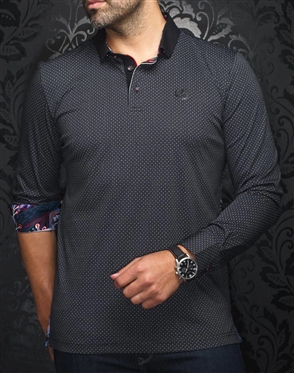 Au Noir Polo Goldoni Black