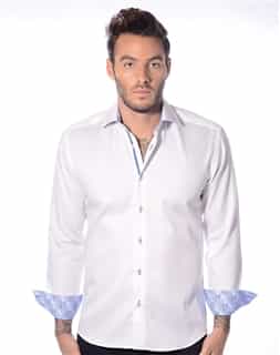 White Slim Fit Casual Shirt