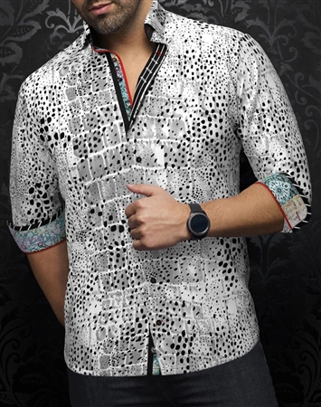 Au Noir Shirt GOZZI, White