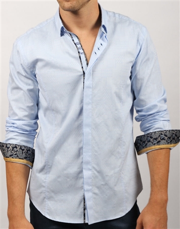 Designer Blue Shirt