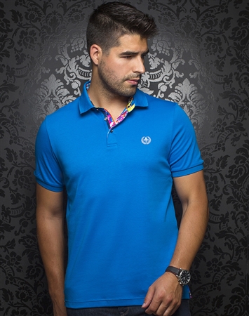 Men's Designer Polo - Royal Blue