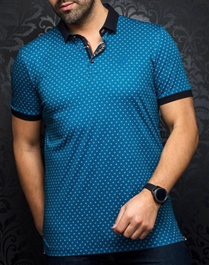 Men fashion polo shirt | teal