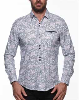 Men Floral Sport Shirt