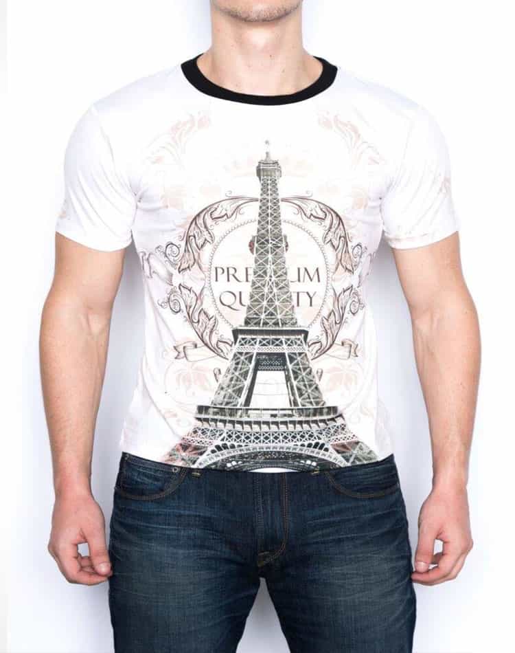 Eiffel tower clearance t shirt